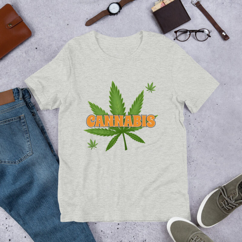 Cannabis with Leaf