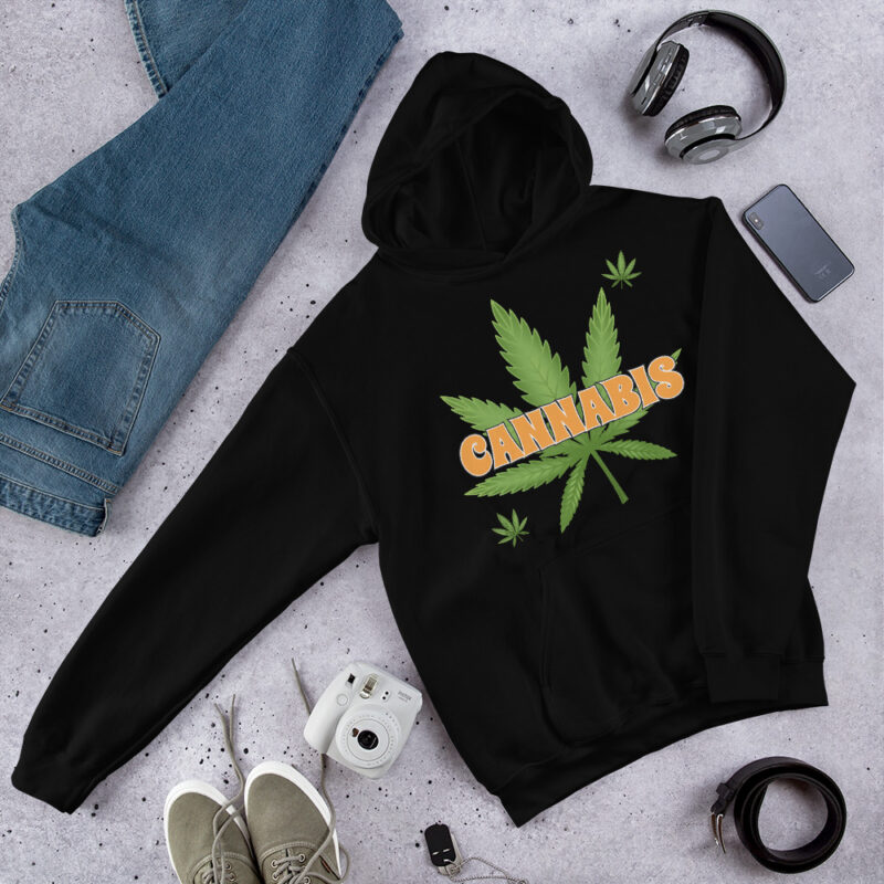 Cannabis with Leaf Hoodie