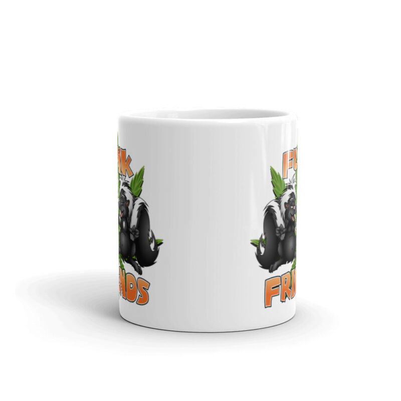 Funk Friends White glossy mug - Image 4