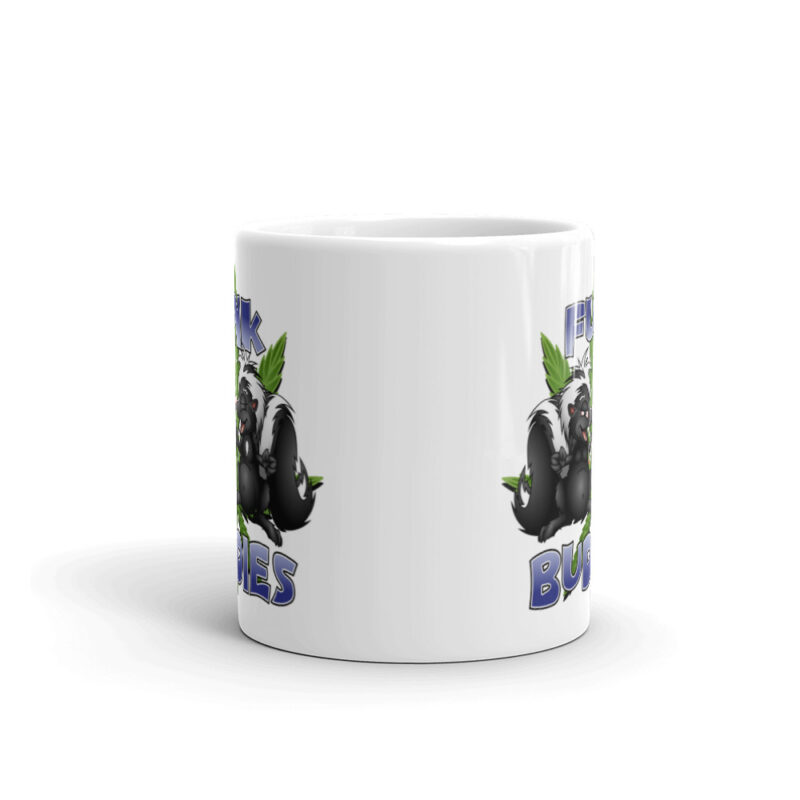 Funk Buddies White glossy mug - Image 4