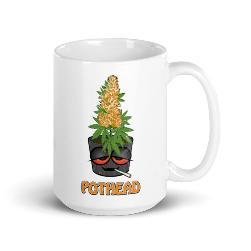 Breakfast Of Champions White glossy mug